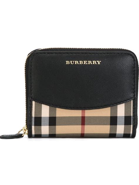 burberry small wallet women's